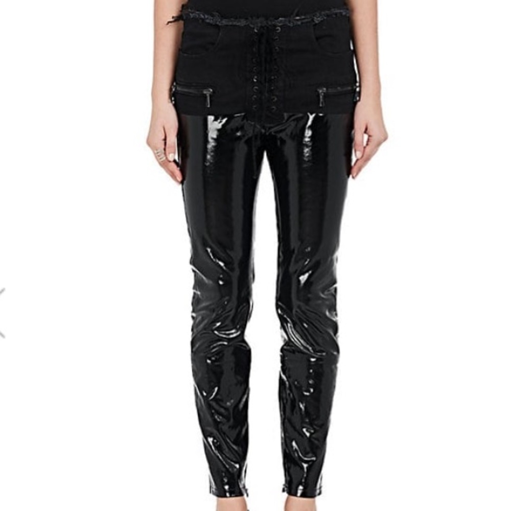 Ben Taverniti Unravel Project- Patent Leather Pant